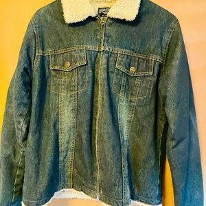 Steve & Barry's Blue Sherpa Jacket